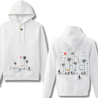 La Playa - Hoodie (White)