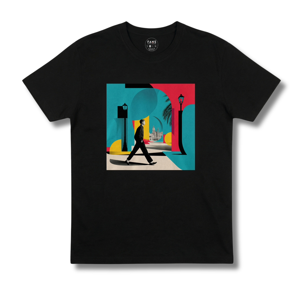 Neon Walker - T-shirt (Black)