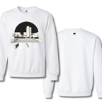 Skater Diurno - Crewneck Sweatshirt (White)