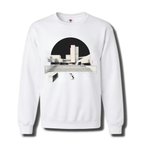 Skater Diurno - Crewneck Sweatshirt (White)