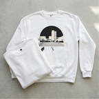 Skater Diurno - Crewneck Sweatshirt (White)