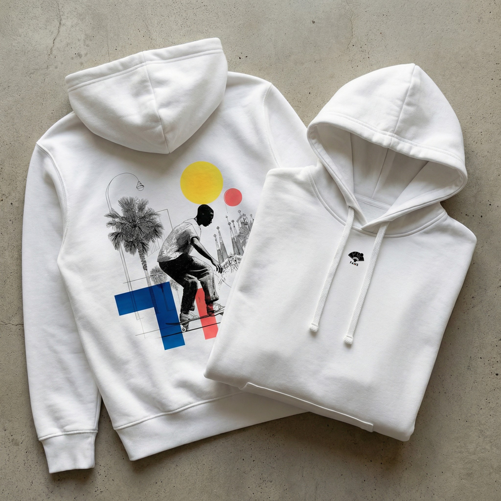 El Pasajero - Hoodie (White)