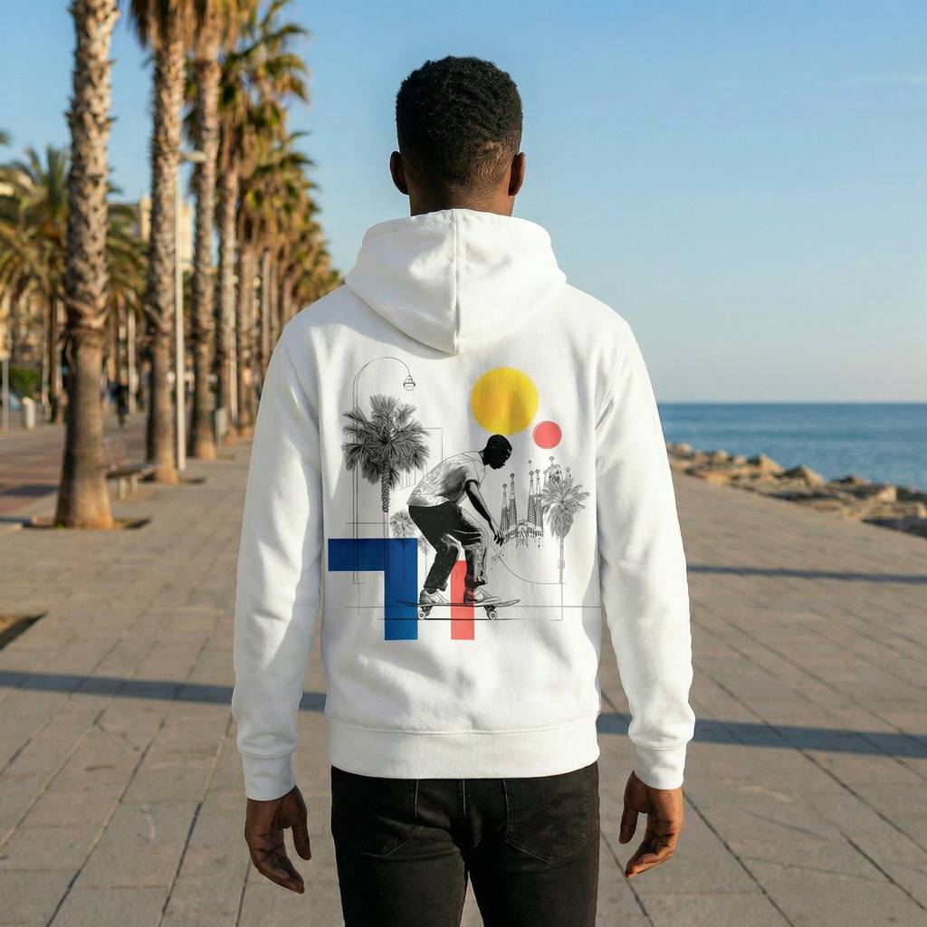 El Pasajero - Hoodie (White)