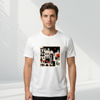 El Gótico 2 - T-shirt (White, Gray & Black)