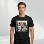 El Gótico 1 - T-shirt (White, Gray & Black)