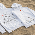 La Playa - Hoodie (White)