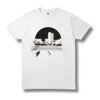 Skater Duirno - T-shirt (White, Gray & Black)