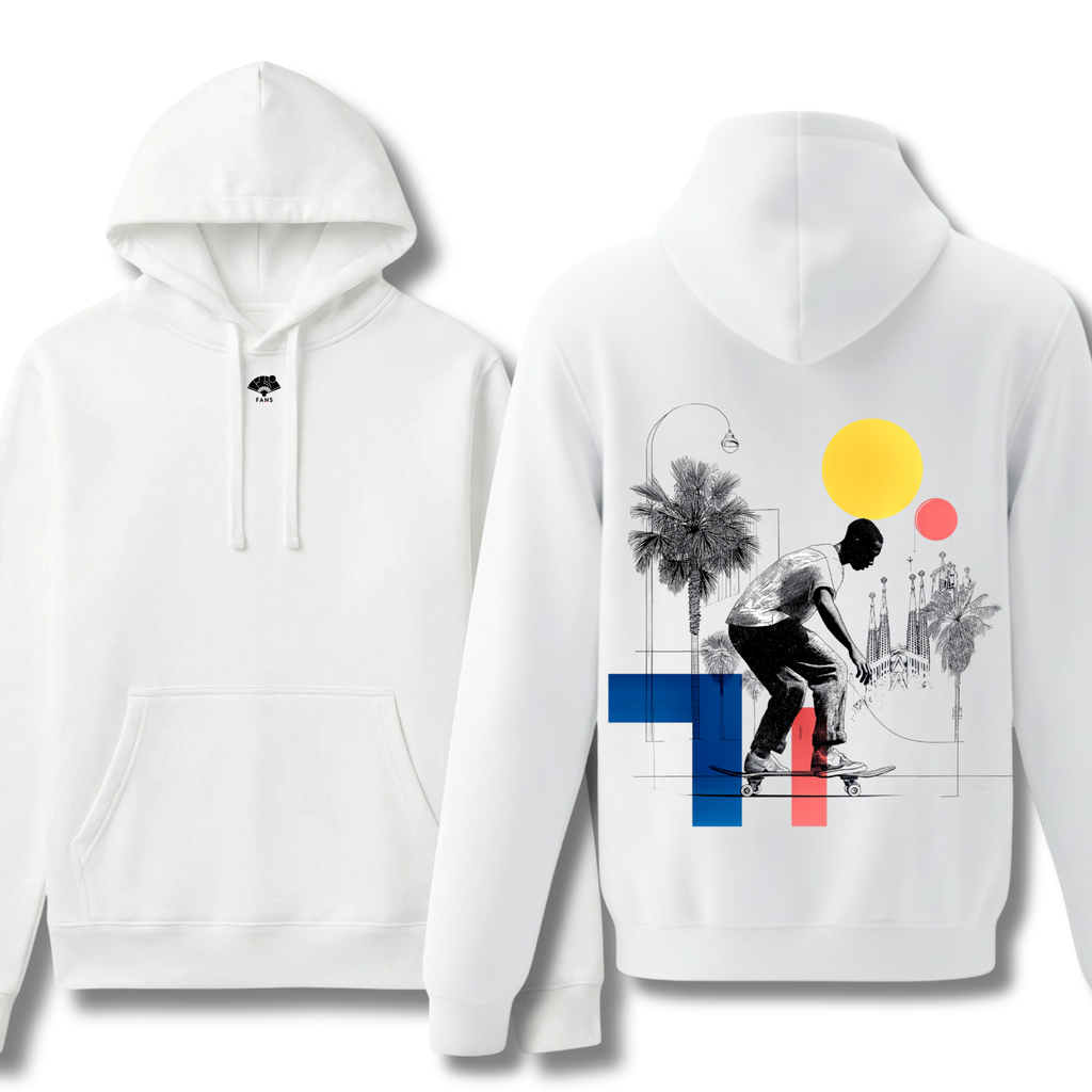 El Pasajero - Hoodie (White)