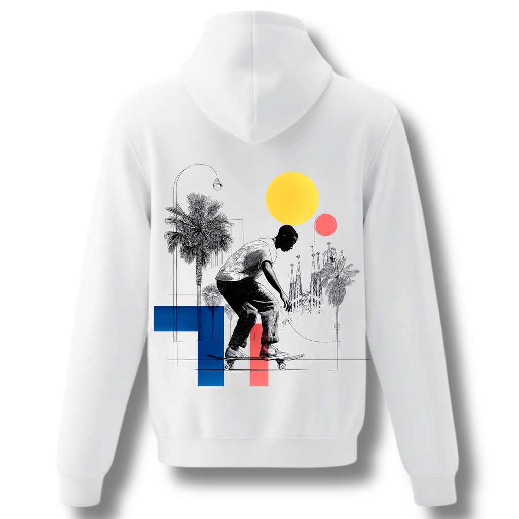 El Pasajero - Hoodie (White)